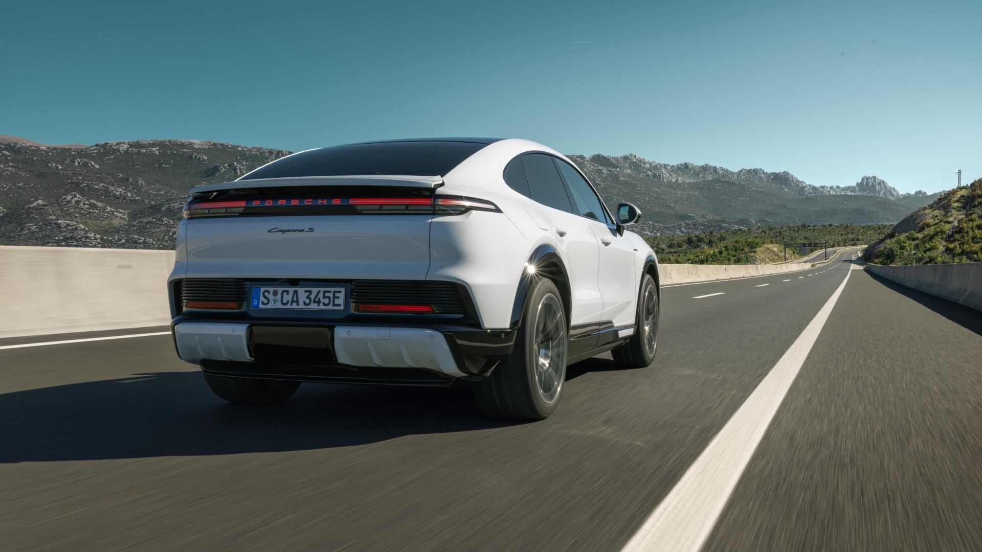 Porsche's new Cayenne Coupé  Electric can do 0-60 mph in 2.5 seconds